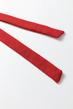 White Leopard Star Ribbon Bow Print Contrast Trim Short Pyjama Set