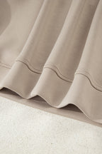 Jet Stream Half Zip Thumbhole Sleeve Hoodie Active Pants 2pcs Outfit