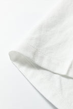 Jet Stream Drawstring Elastic Waist Button Pleated Detail Wide Leg Pants