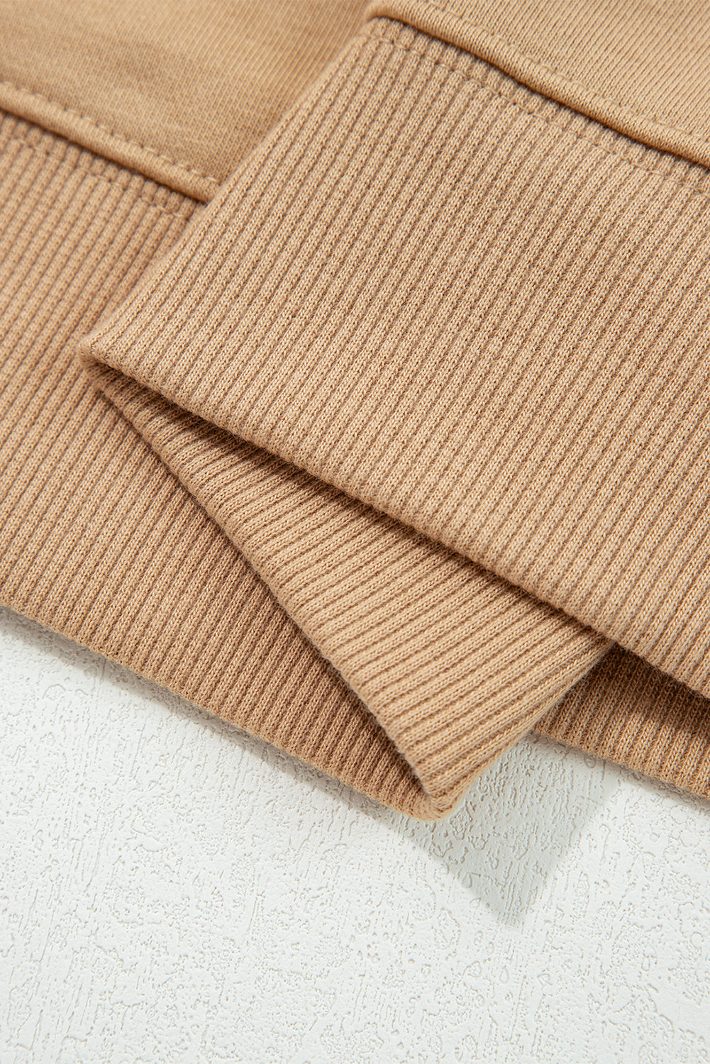 Rose Red Varsity Striped Detail Drop Shoulder Oversized Sweatshirt