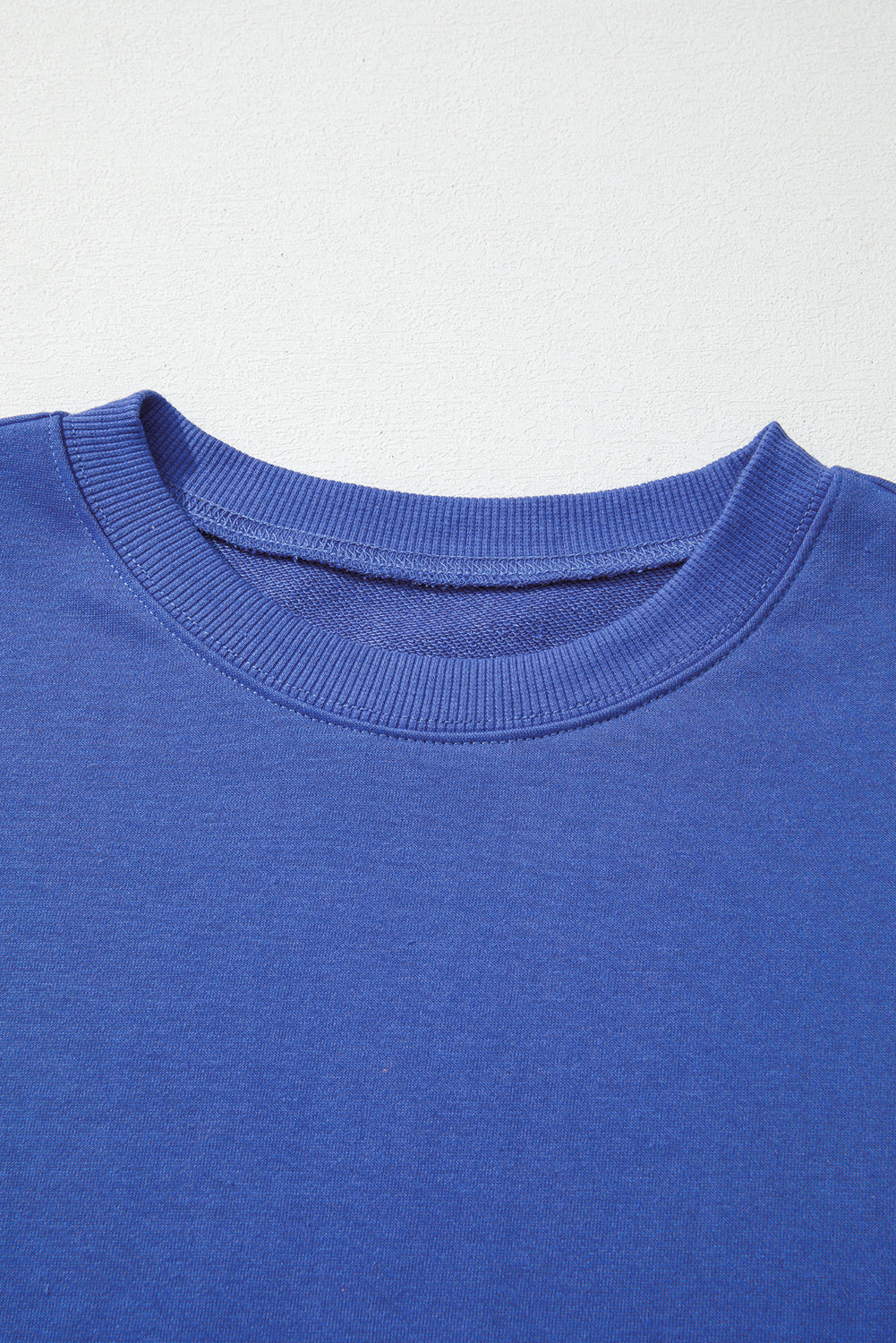 Red Dahlia Varsity Striped Detail Drop Shoulder Oversized Sweatshirt