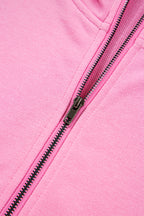 Parchment Checkered Patchwork Kangaroo Pocket Half Zipper Hoodie