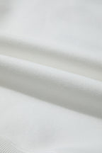 White FARM FRESH PUMPKINS Embroidered Graphic Thanksgiving Holiday Sweatshirt