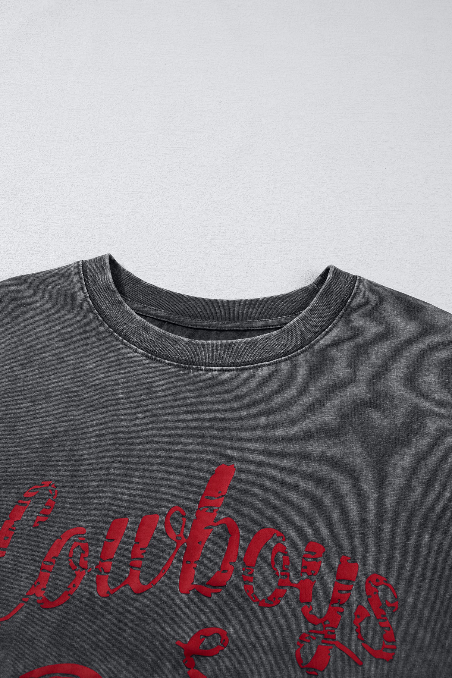 Sleet Cowboy & Beer Western Graphic Mineral Wash Tank Top