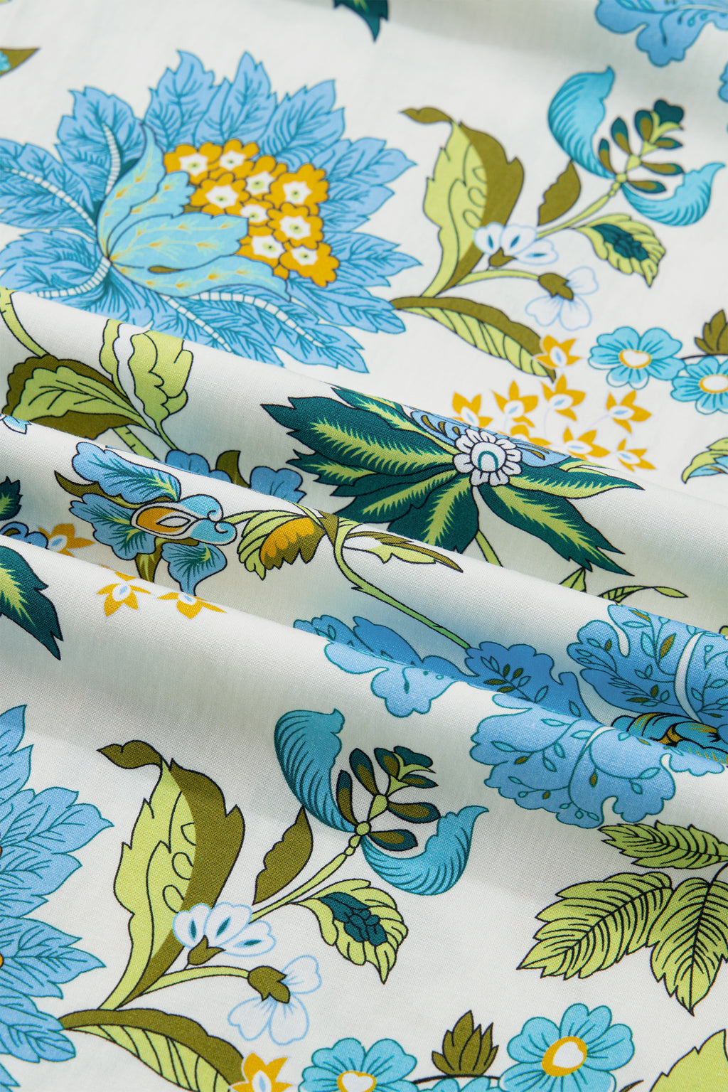 Beige Floral Print V Neck Triple Ruffle Short Sleeve Shift Mini Dress