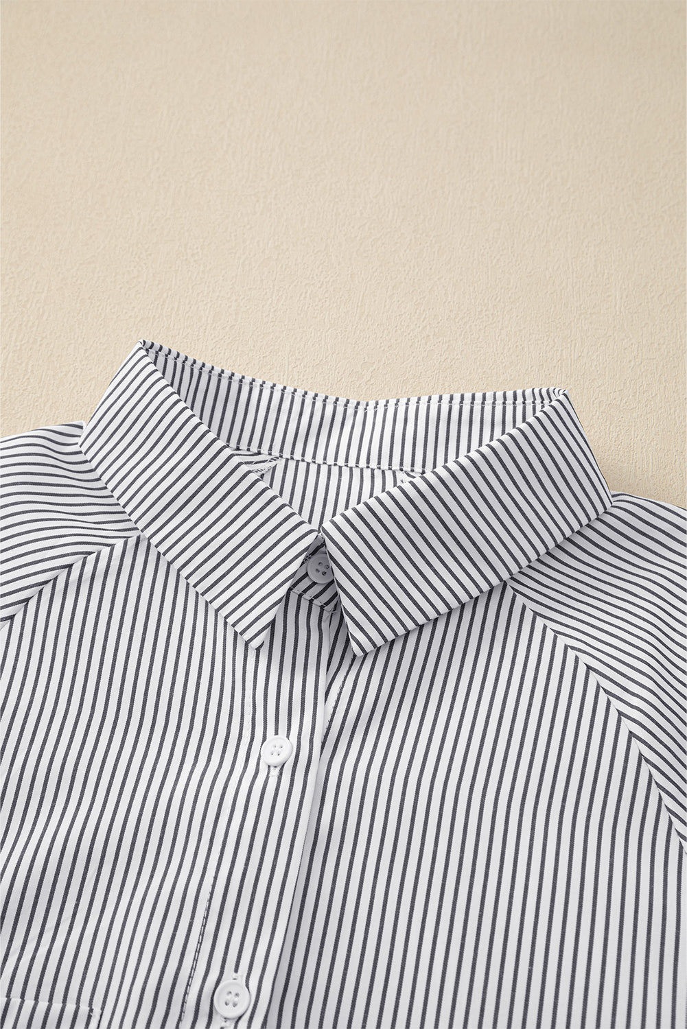 White Floral Lace Hollow-out Splicing Crinkled Shirt