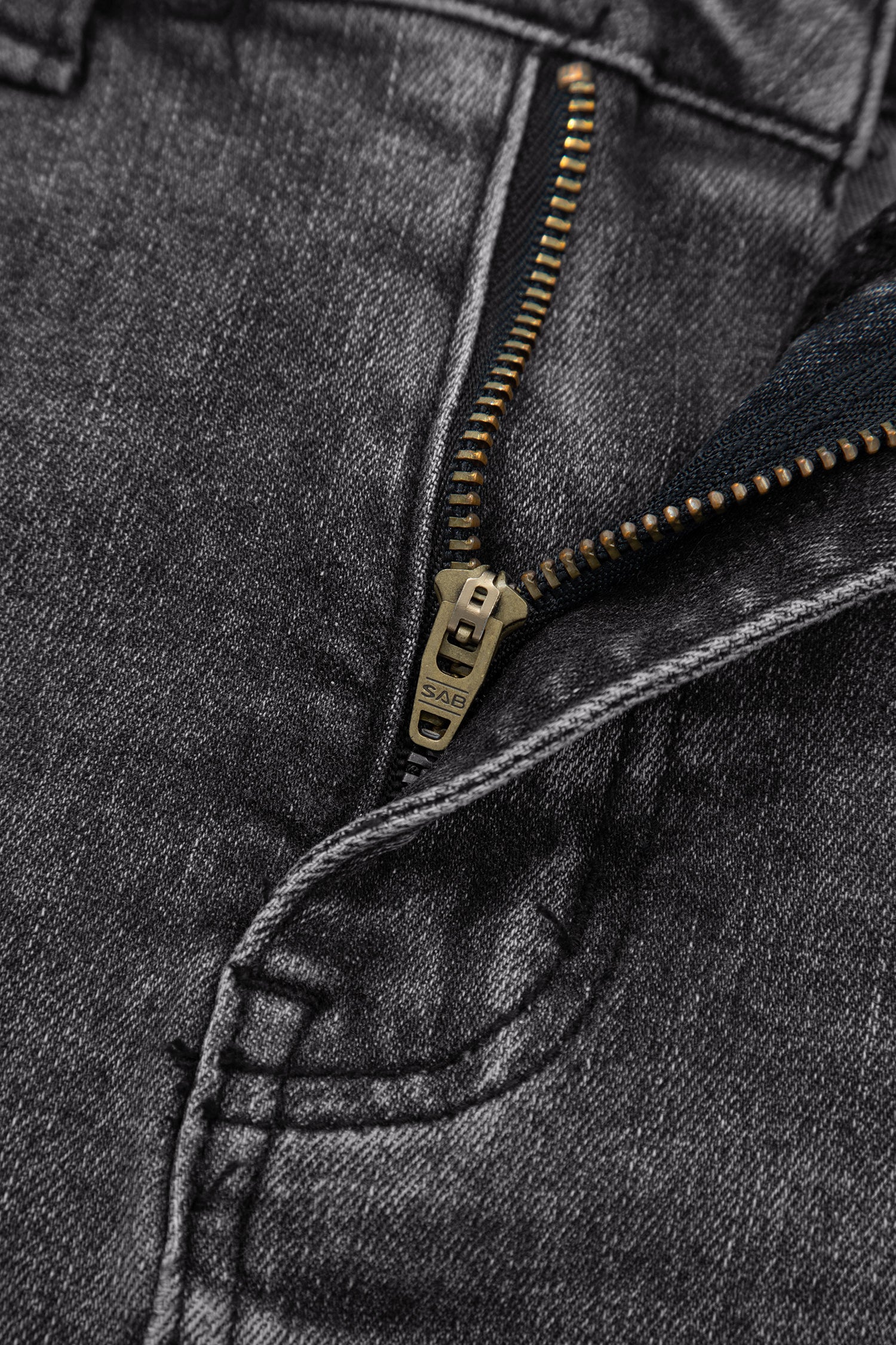 Irregular Distressed Bottom Denim Midi Skirt