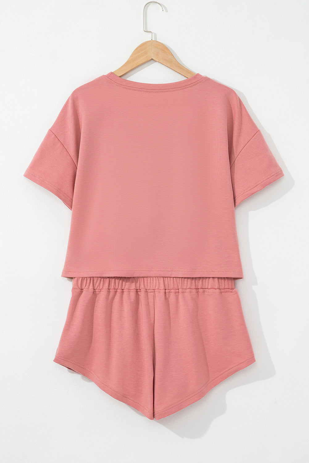 Blossom 2pcs Cropped Tee and Ruffle High Waist Skorts Set
