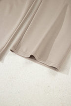 Jet Stream Half Zip Thumbhole Sleeve Hoodie Active Pants 2pcs Outfit