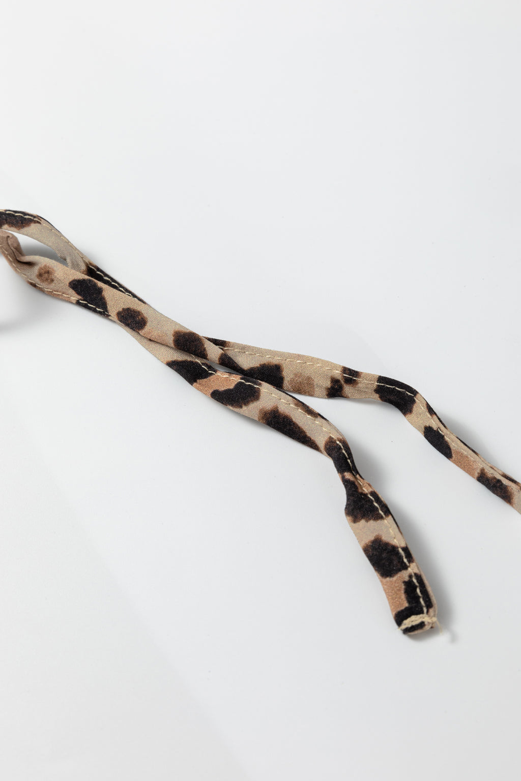 Contrast Trim Leopard Top and Pant Set