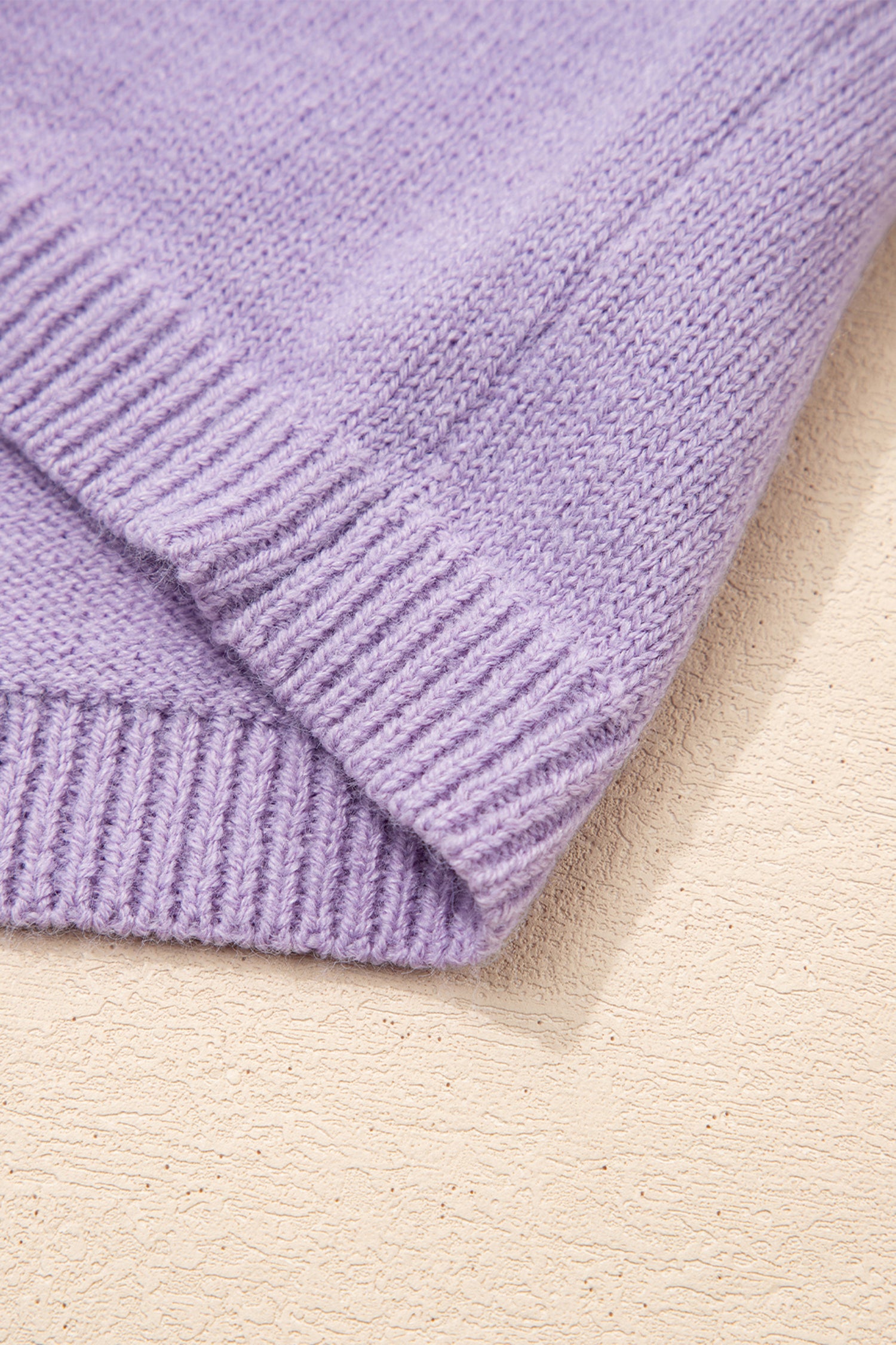 Orchid Petal Short Sleeve Soft Cardigan Sweater T Shirt