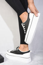 Breanna Platform Wedge Lace Up Trainers