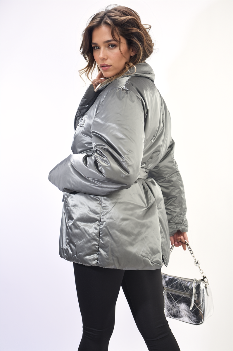 Penelope Oversized Belted Jacket