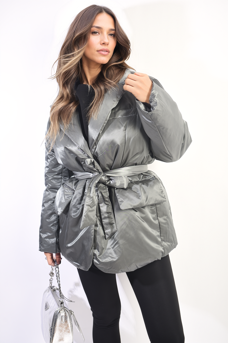 Penelope Oversized Belted Jacket