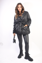 Penelope Oversized Belted Jacket