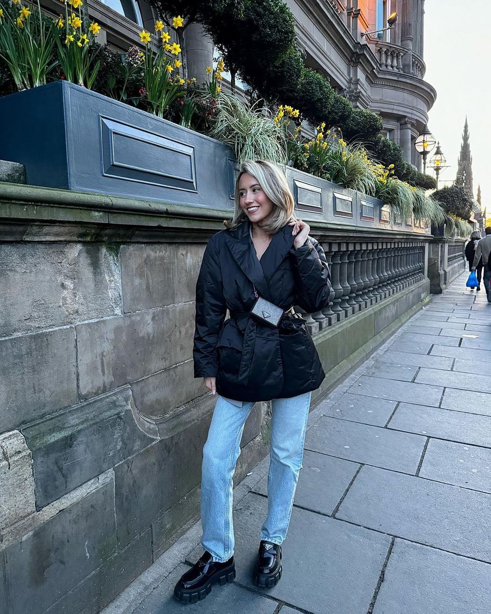 Penelope Oversized Belted Jacket